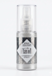 Изображение Сухой Блестящий Краситель с распылителем Mr.Flavor Серебряный блеск 10гр